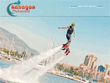 Tablet Screenshot of okanaganflyboard.com